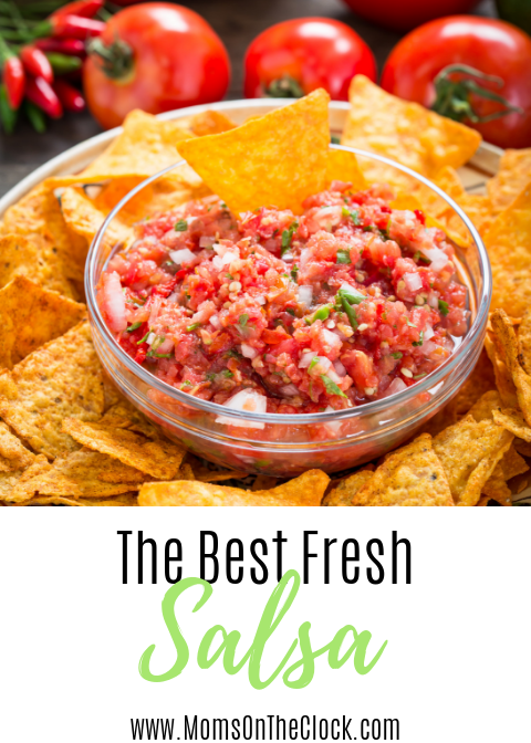 EASY homemade Salsa Recipe