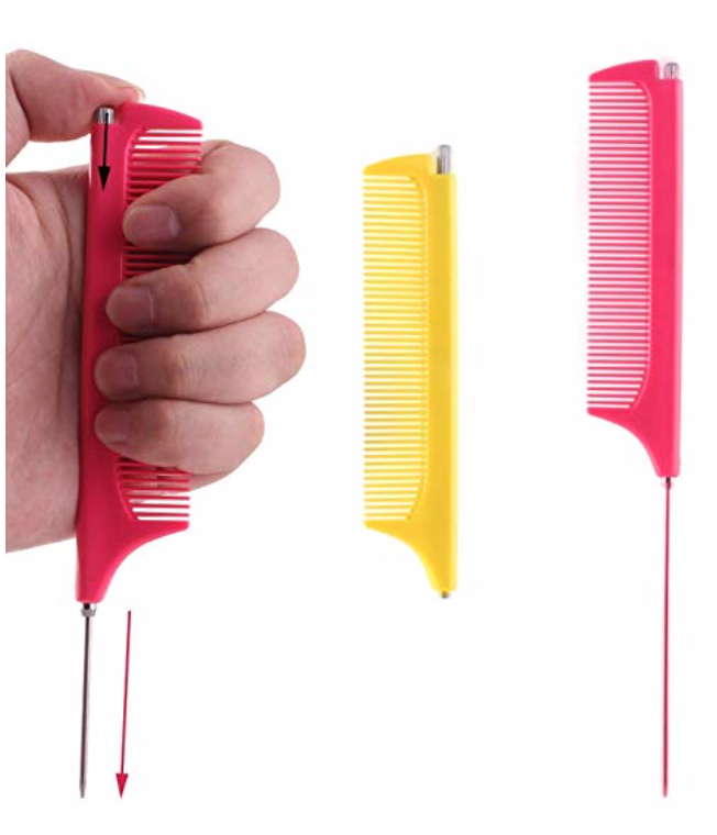 best amazon products retracable pin tail comb moms on the clock 