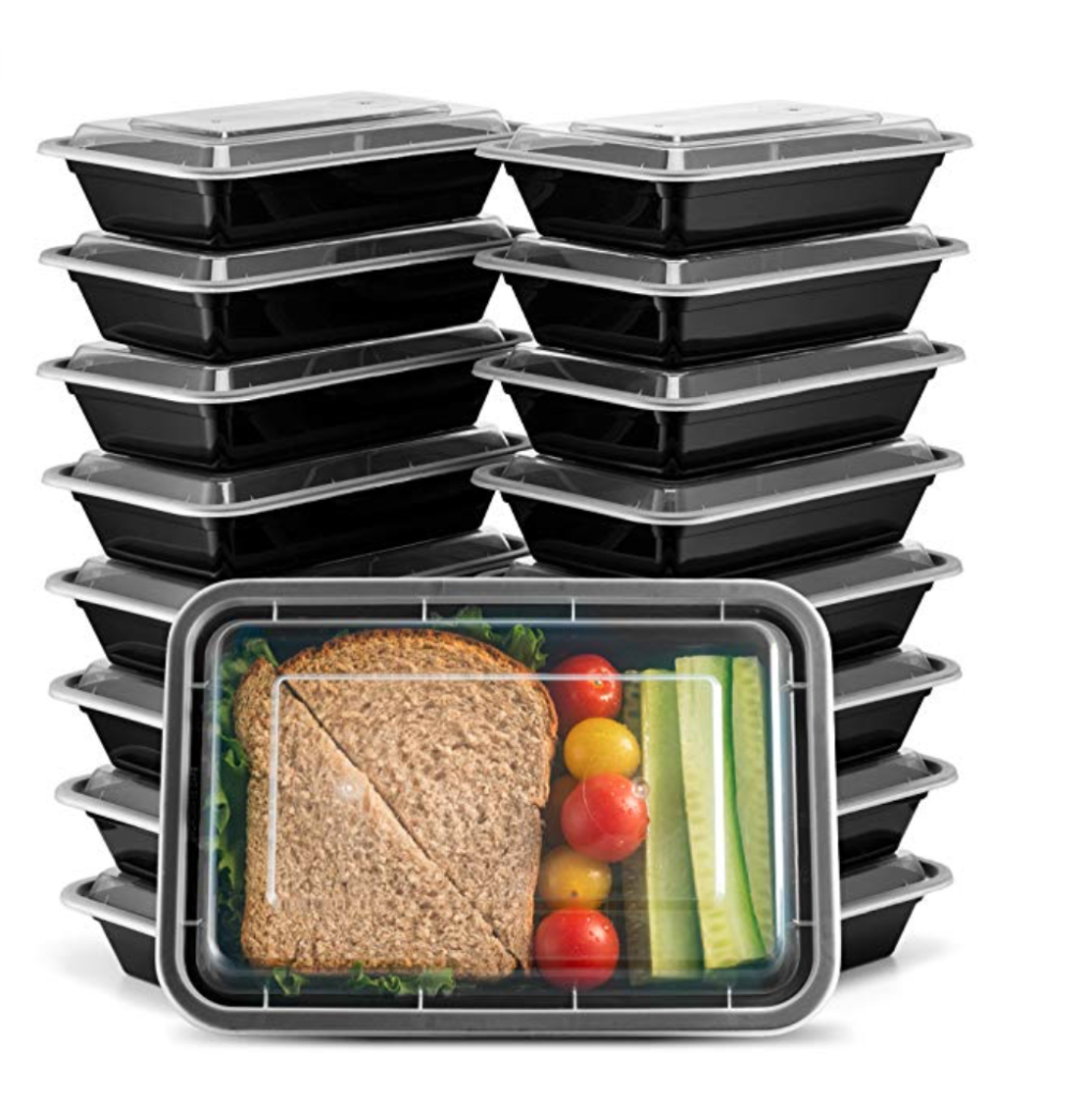 EZ prep meal prep containers favorite products on amazon  moms on the clock 