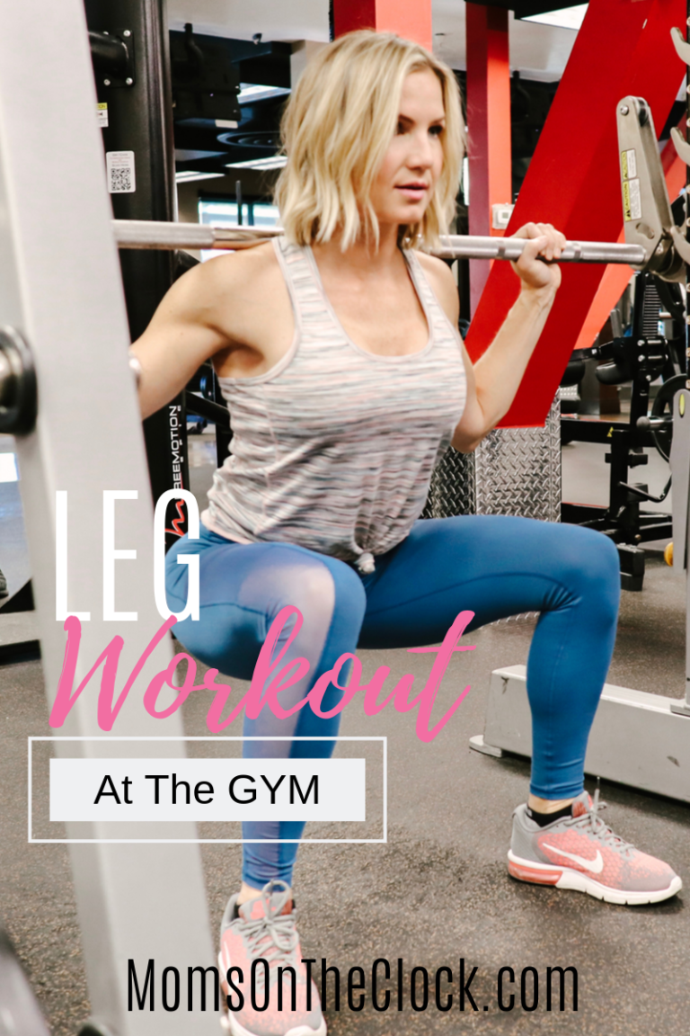 leg workout program for women at the gym