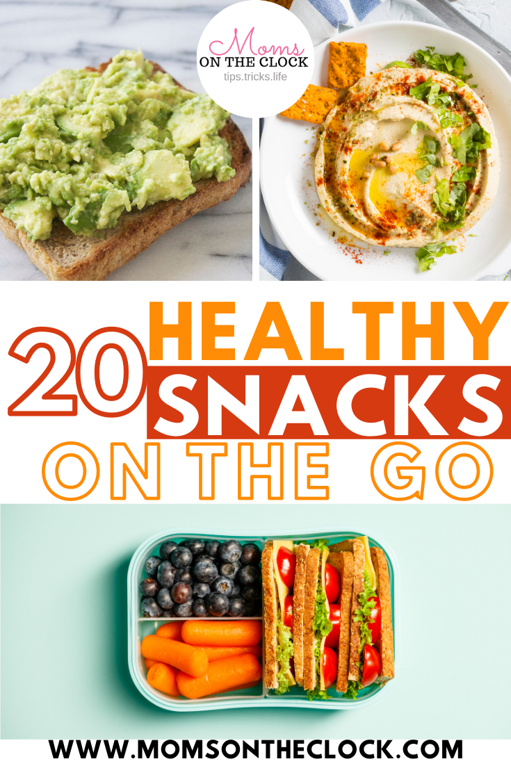 12 Healthy Snacks Your Kids Will Love - Moms On The Clock