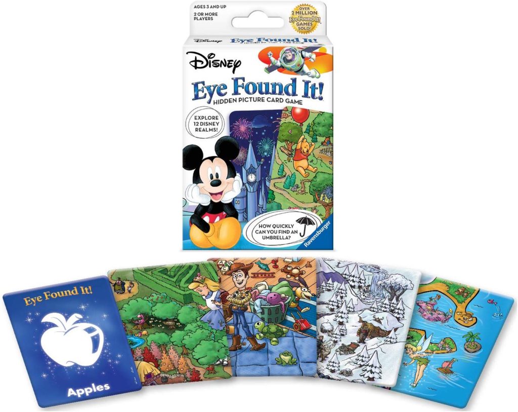 I found it hidden picture card game Disney Disneyland With Kids - 102 Tips You Need To Know