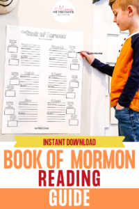 book of mormon reading chart come follow me 