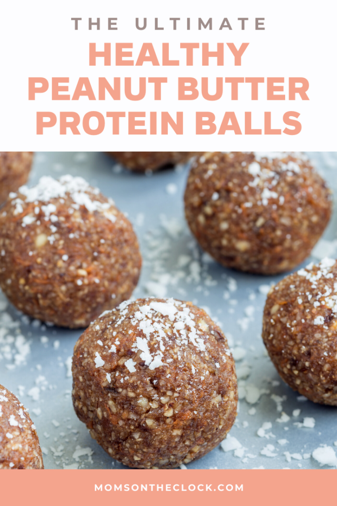 healthy snacks when hungry protein peanut butter balls 