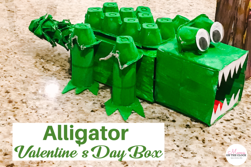 DIY Valentine's Day Box Alligator 10+ Creative Valentine Boxes 