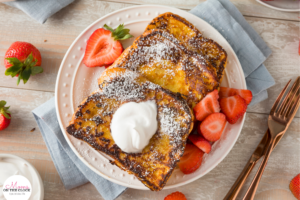 easy creme brulee French toast