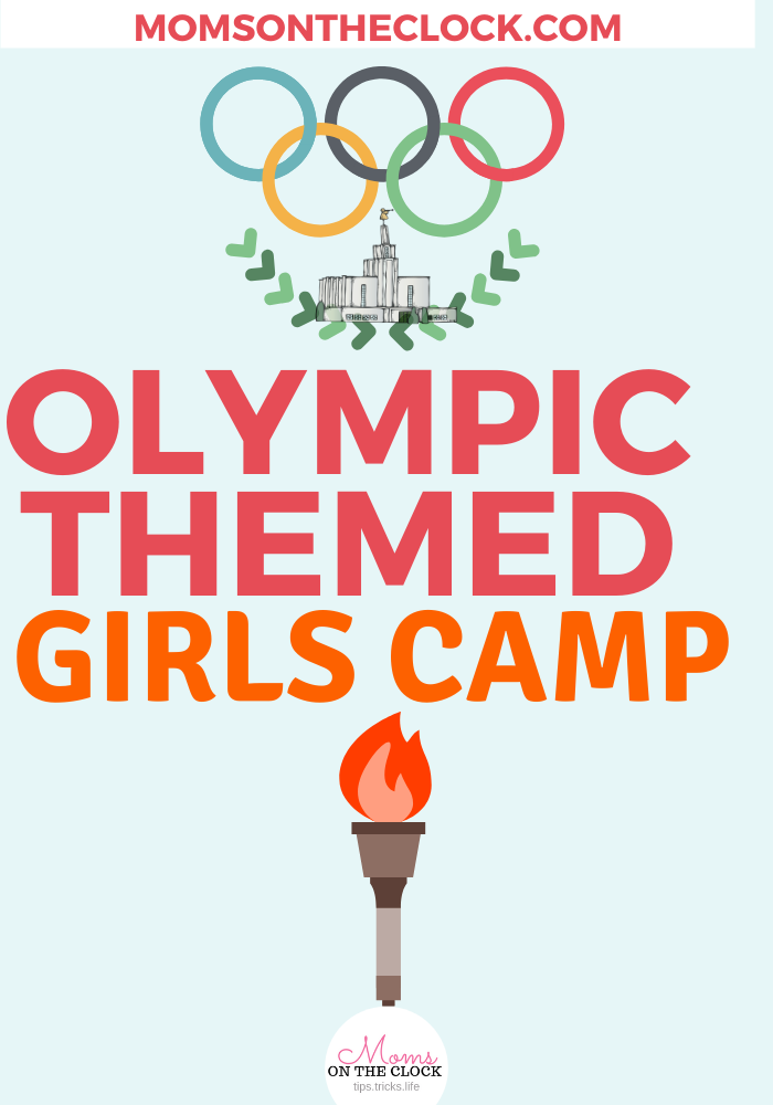 olympic themed girls camp young womens