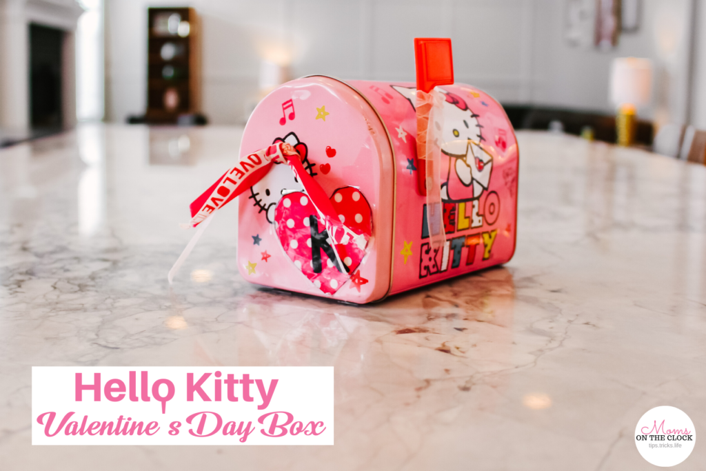 target, amazon, dollar store hello kitty Valentine's Day box 10+ Creative Valentine Boxes 
