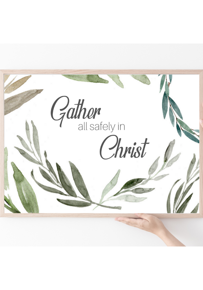 buy womens conference theme gather all safely in christ love digital download LDS Quotes BYU Women's Conference 2020