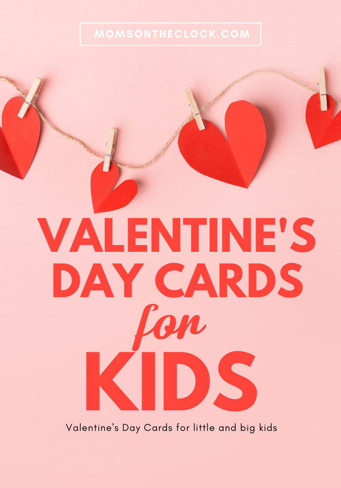 Free Valentine's Day Card Printables - Moms On The Clock