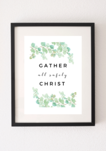 gather all safely in christ BYU women's conference theme 2020