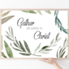 buy womens conference theme gather all safely in christ love digital download