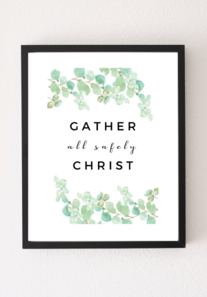 gather all safely in christ BYU women's conference theme