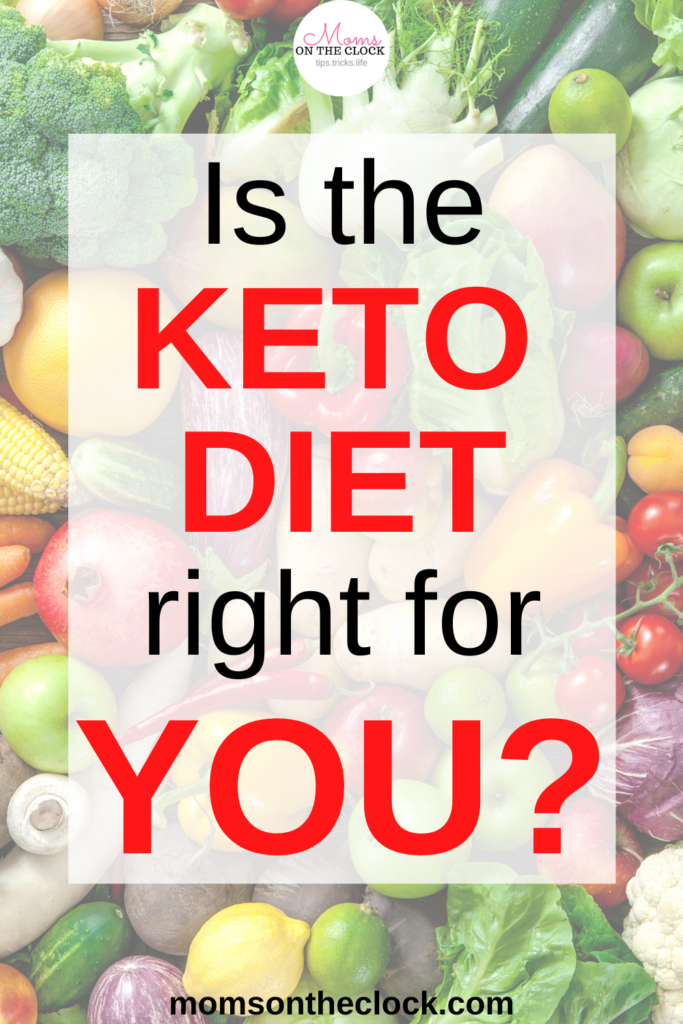 is the keto diet right for you. Pinterest Pin