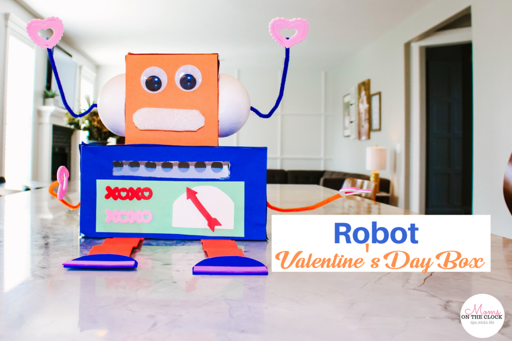robot Valentine's Day box diy 10+ Creative Valentine Boxes 