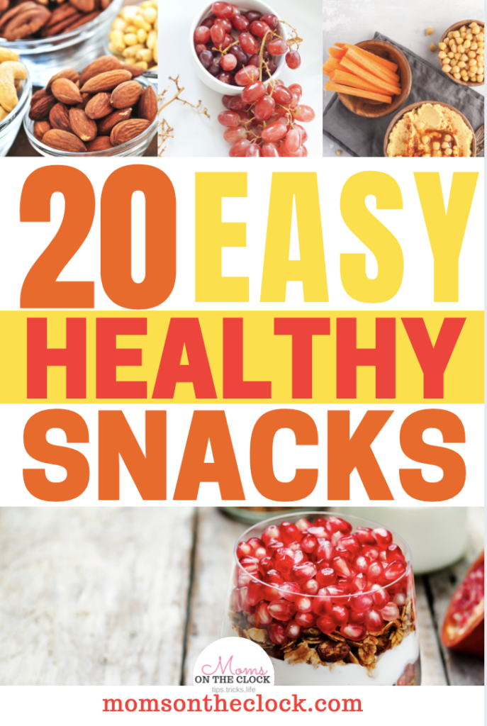 20 healthy easy snacks