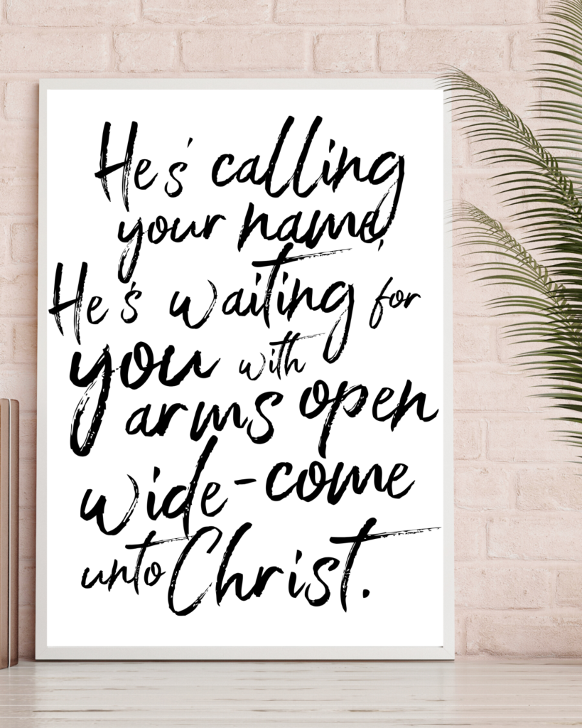 christ-centered easter quote printable