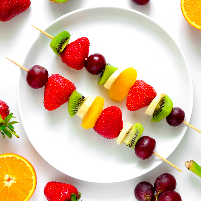 Fruit Skewers Healthy Kids Snacks