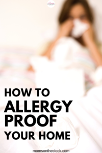how to allergy proof your home