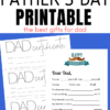 DARLING custom Father's Day Coupons Gift Certificates and Questionnaire for Dads and Grandpas!  Download, Print, Fill Out and Send!