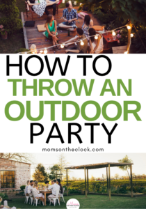 Outdoor Party Tips Ideas