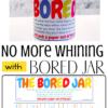 Boredom Busters Activities for Kids Jar